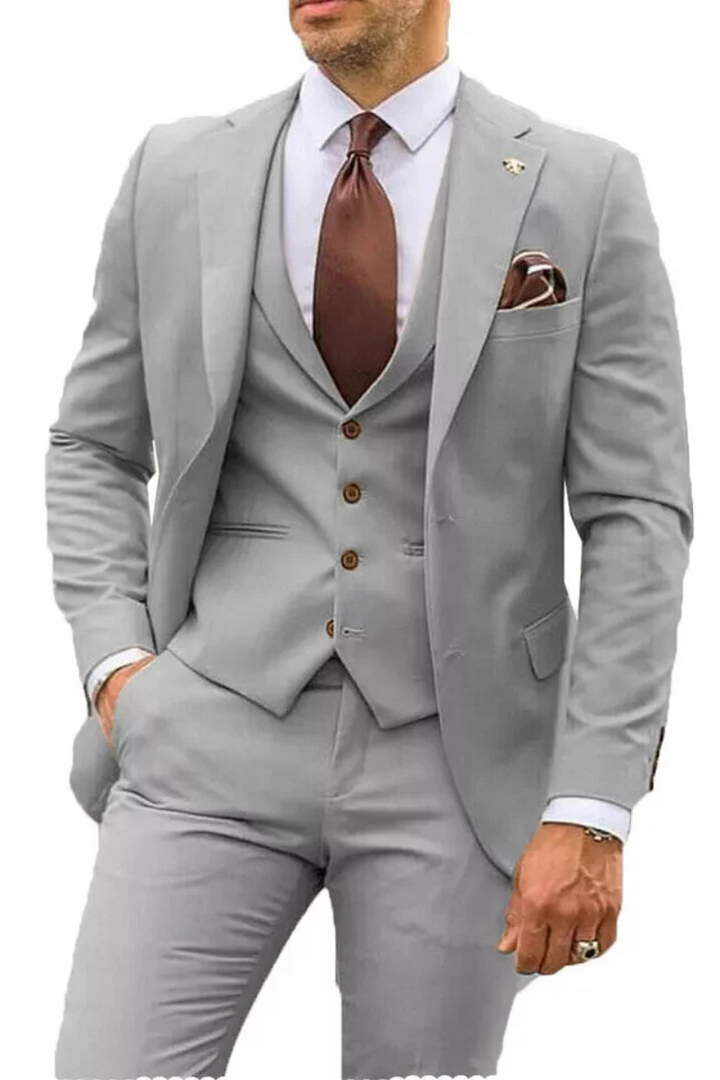 Elmar | Eleganter Hochzeitsanzug Satz Für Herren | Klassisch