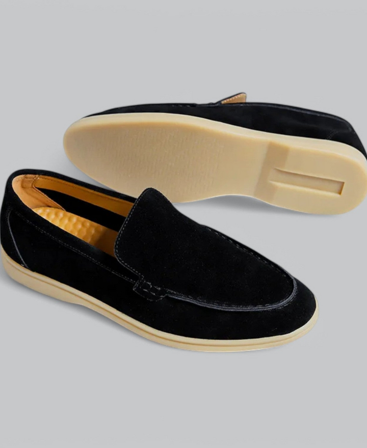 Nathan | Wildleder Loafer für Herren | Faulenzer