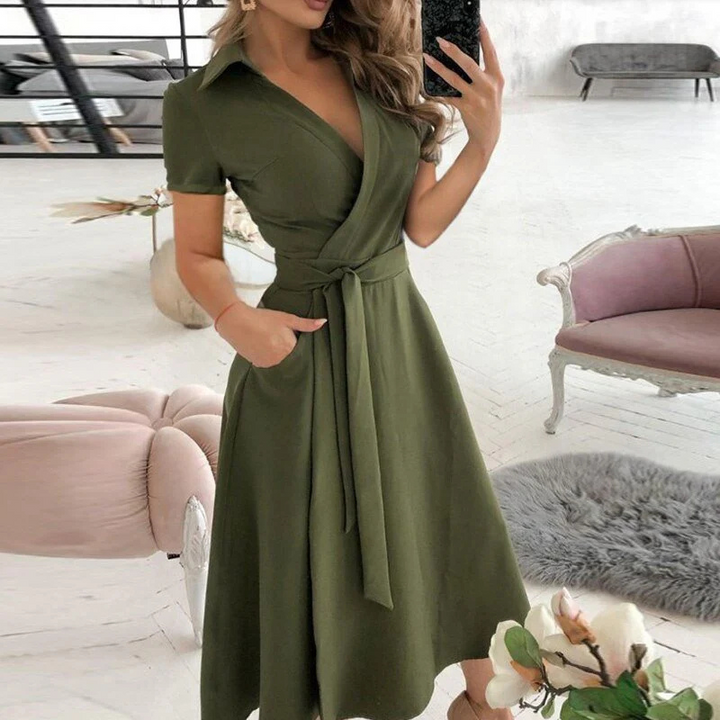 Valentia | Midi-Kleid Für Damen | Stilvoll