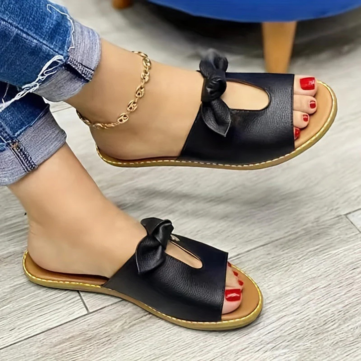 Solaine | Flache Sandalen Für Damen | Bequem