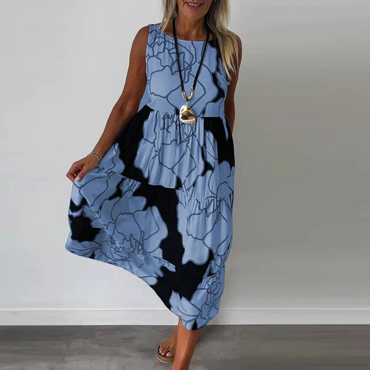 Yasmina | Leichtes Maxikleid Für Damen | Maxi