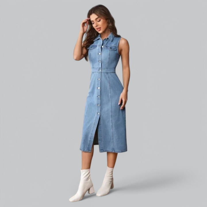 Yasmin | Elegantes Poloshirt-Kleid für Damen | Casual