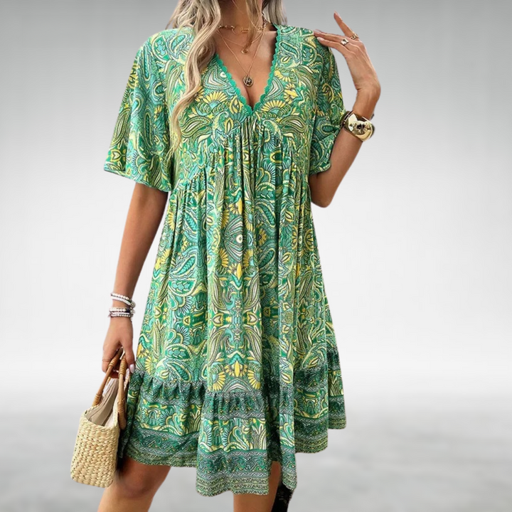 Giulia | Sommerkleid Für Damen | Fließend
