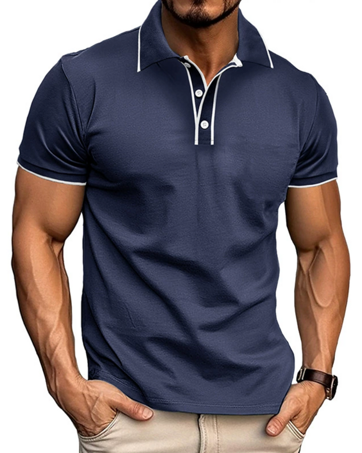 Serious | Klassisches Poloshirt für Herren | Kurzarm