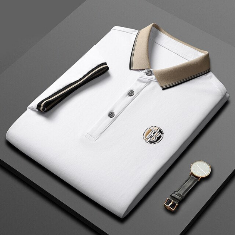 Ronaldo | Lässiges Polo-Shirt für Herren | Kurzarm