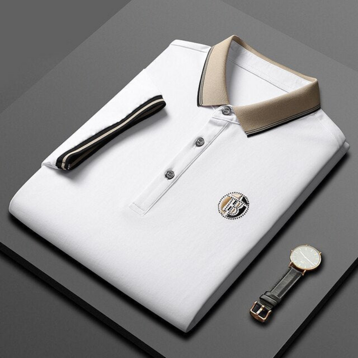 Ronaldo | Lässiges Polo-Shirt für Herren | Kurzarm