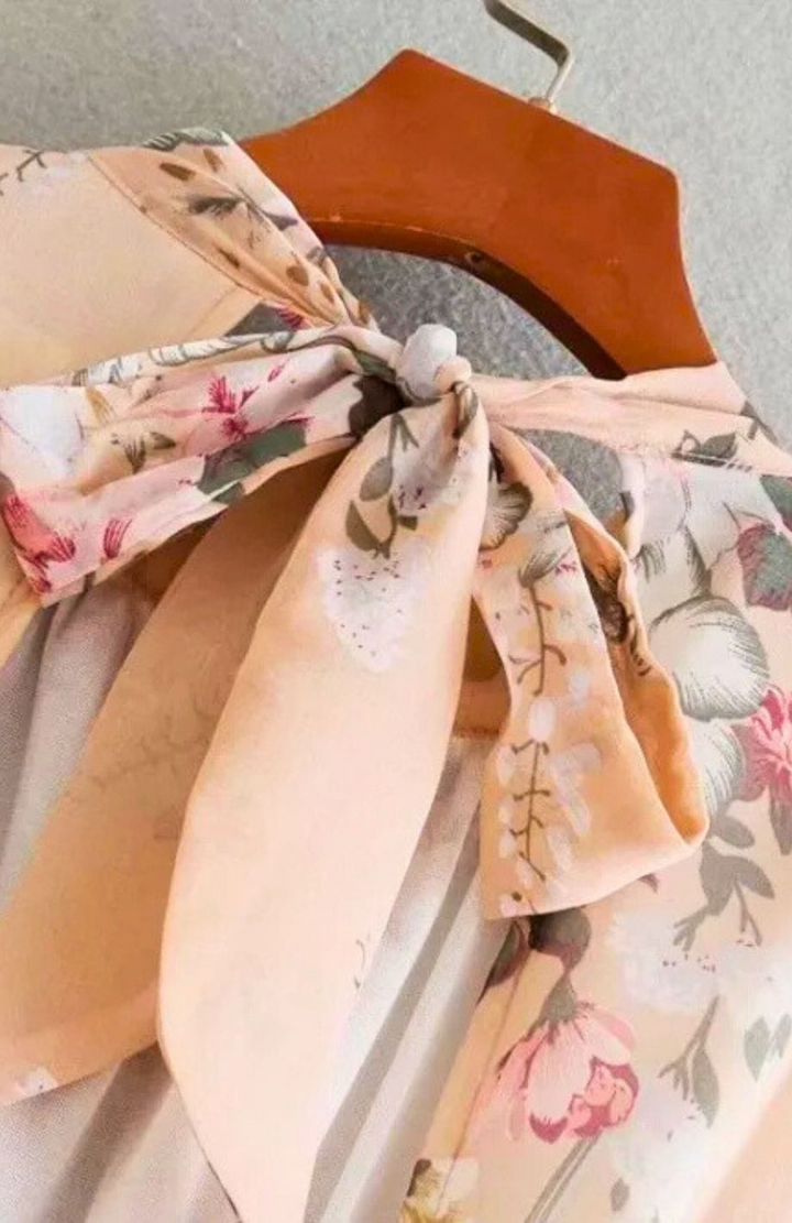 Solène | Maxikleid Für Damen | Blumen