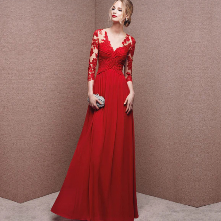 Dilara | Elegantes Abendkleid Für Damen | Maxi