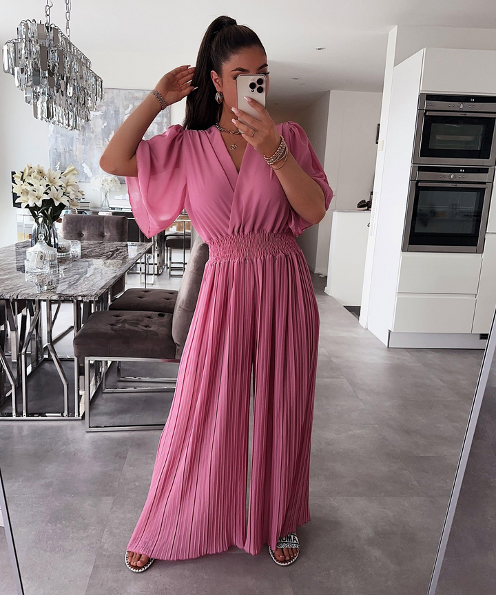 Ambre | Plissiertes Kleid Für Damen | Elegant