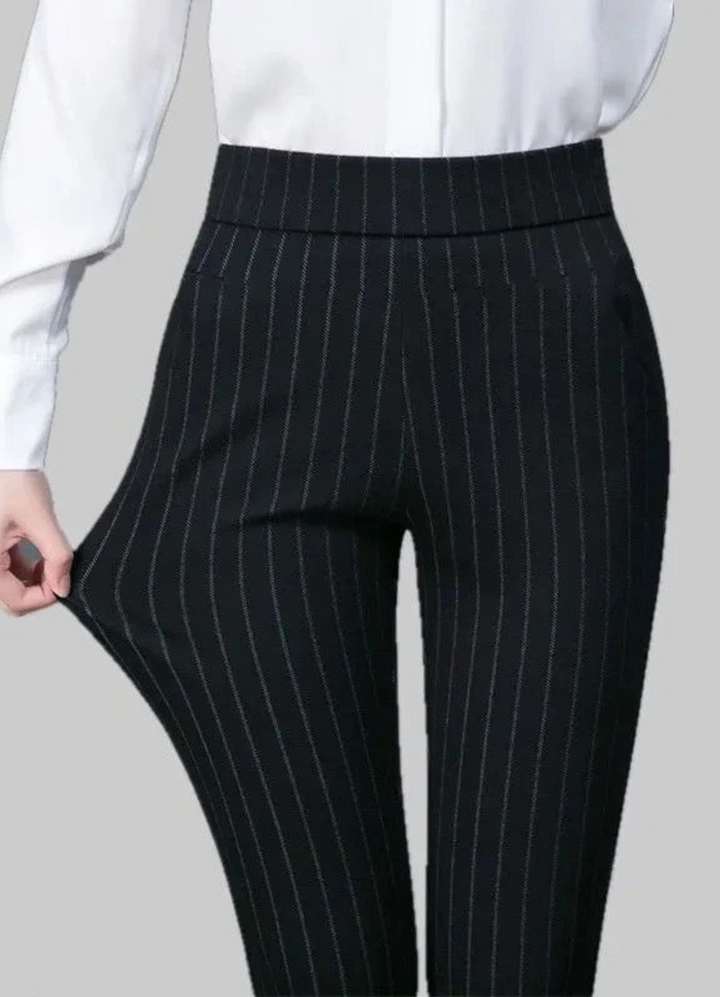 Zeta | Damen Büro Stretch Hose | Figurbetont