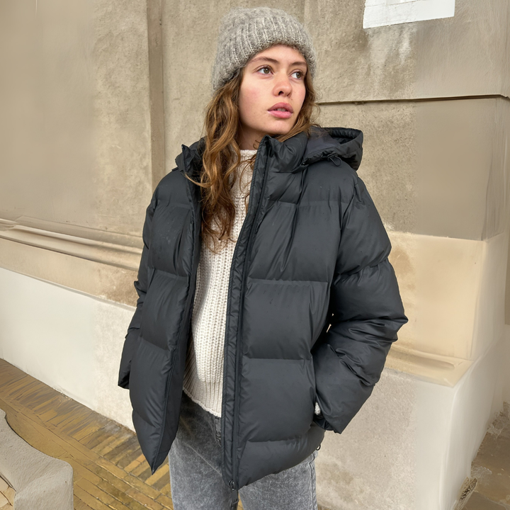 Anneliese | Damen Puffer Winterjacke | Kapuze