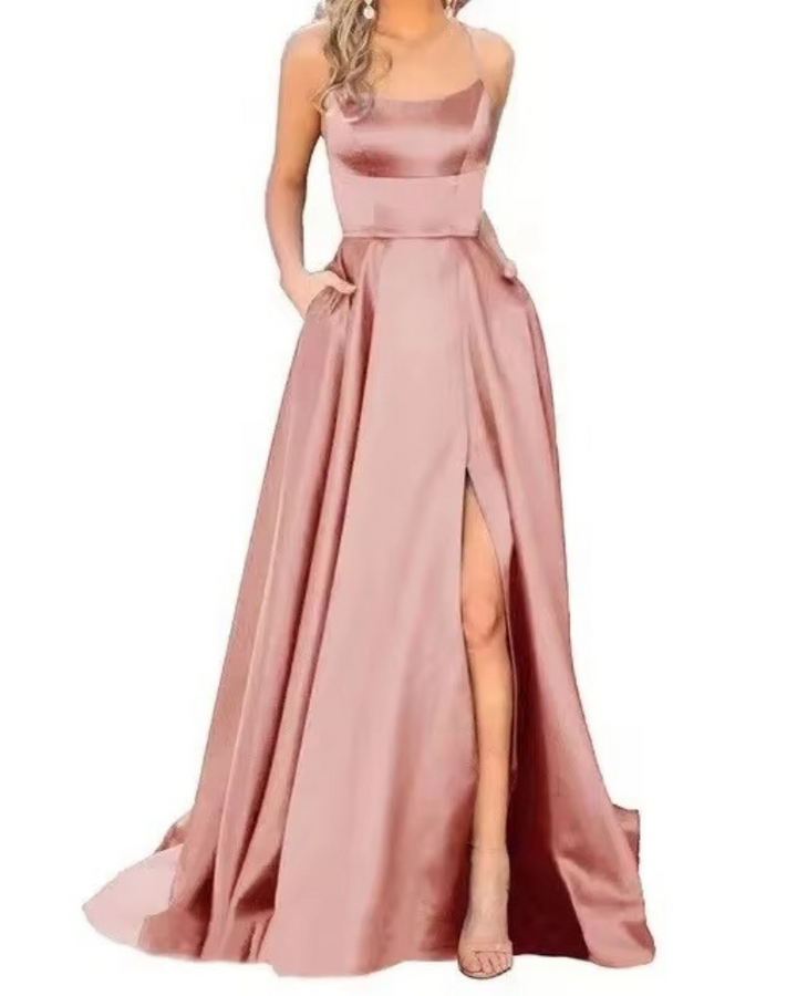Zélie | Fließendes Maxikleid Für Damen | Elegant
