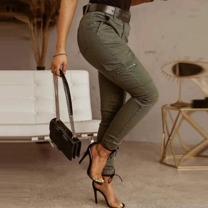 Tessa | Damen Cargo Hose | Schlank