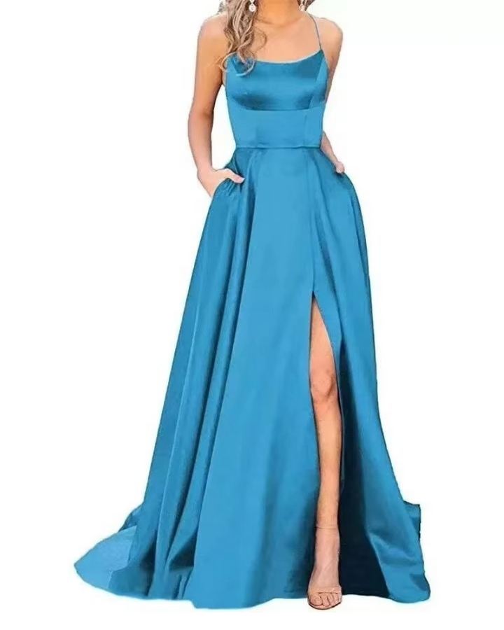 Zélie | Fließendes Maxikleid Für Damen | Elegant