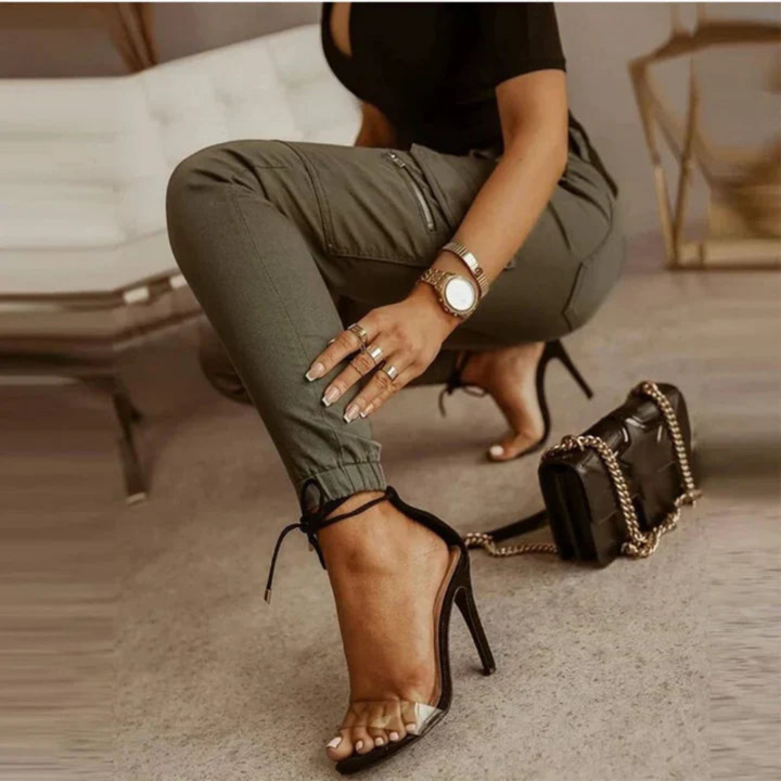 Tessa | Damen Cargo Hose | Schlank