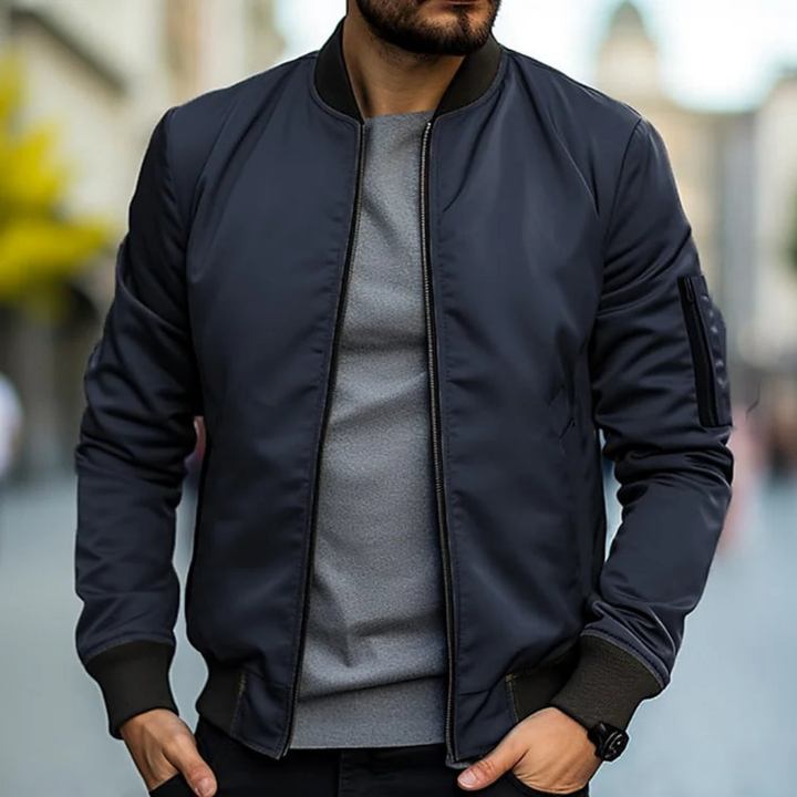 Manfred | Herren Stilvoll Bomberjacke | Bequem