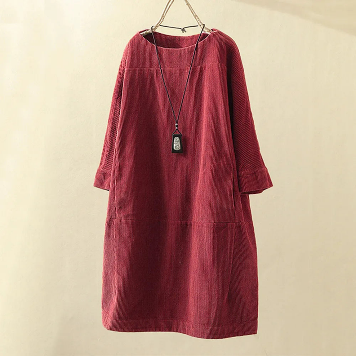 Melanie | Damen Lockeres Kleid | Midi