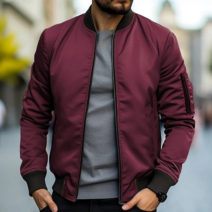 Manfred | Herren Stilvoll Bomberjacke | Bequem