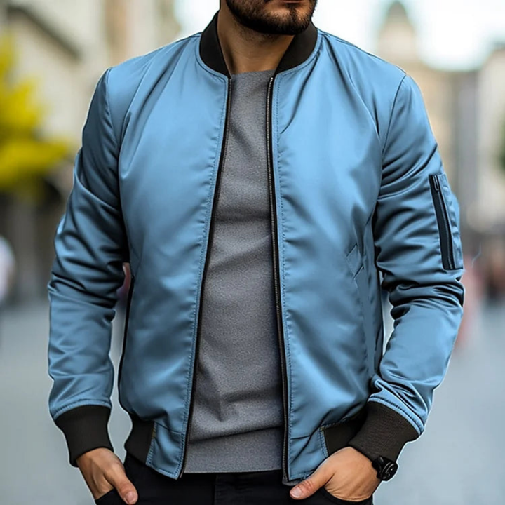 Manfred | Herren Stilvoll Bomberjacke | Bequem