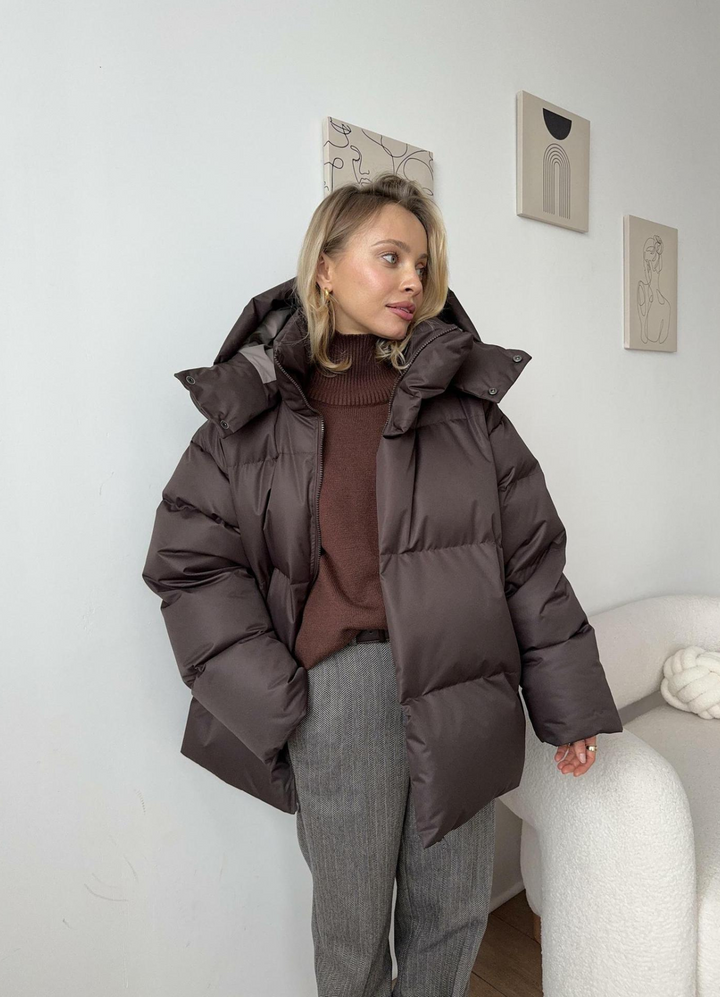 Diana | Damen Puffer Daunenmantel | Winter