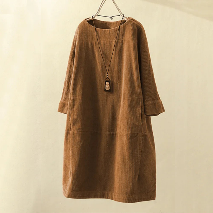 Melanie | Damen Lockeres Kleid | Midi