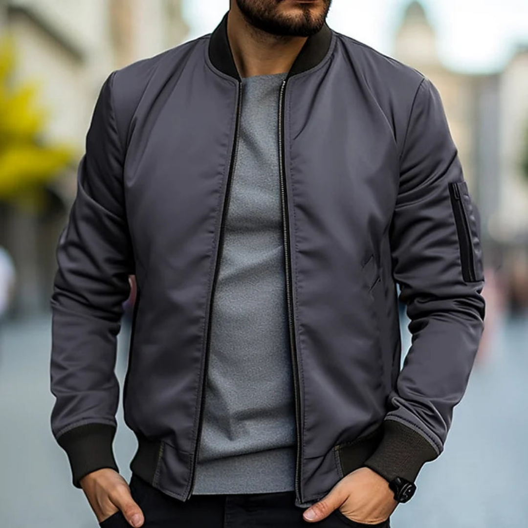 Manfred | Herren Stilvoll Bomberjacke | Bequem