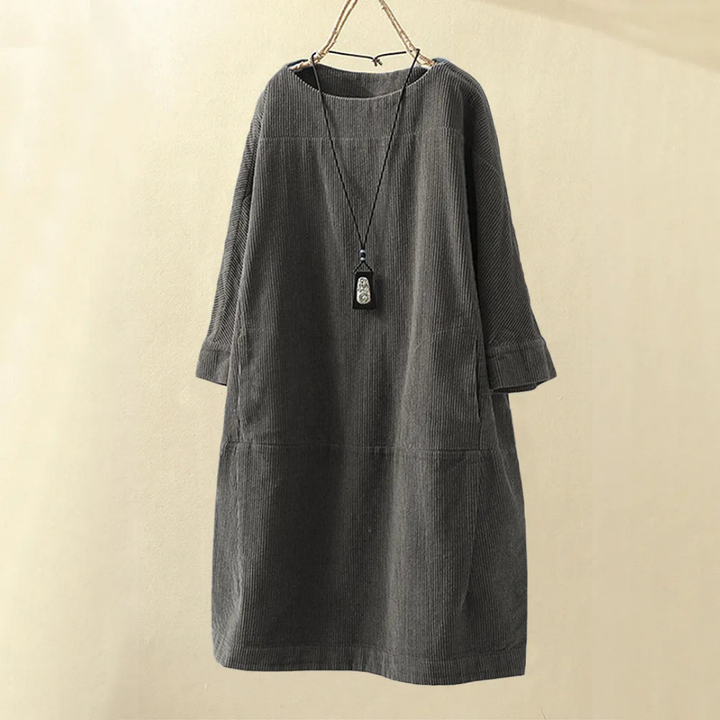 Melanie | Damen Lockeres Kleid | Midi
