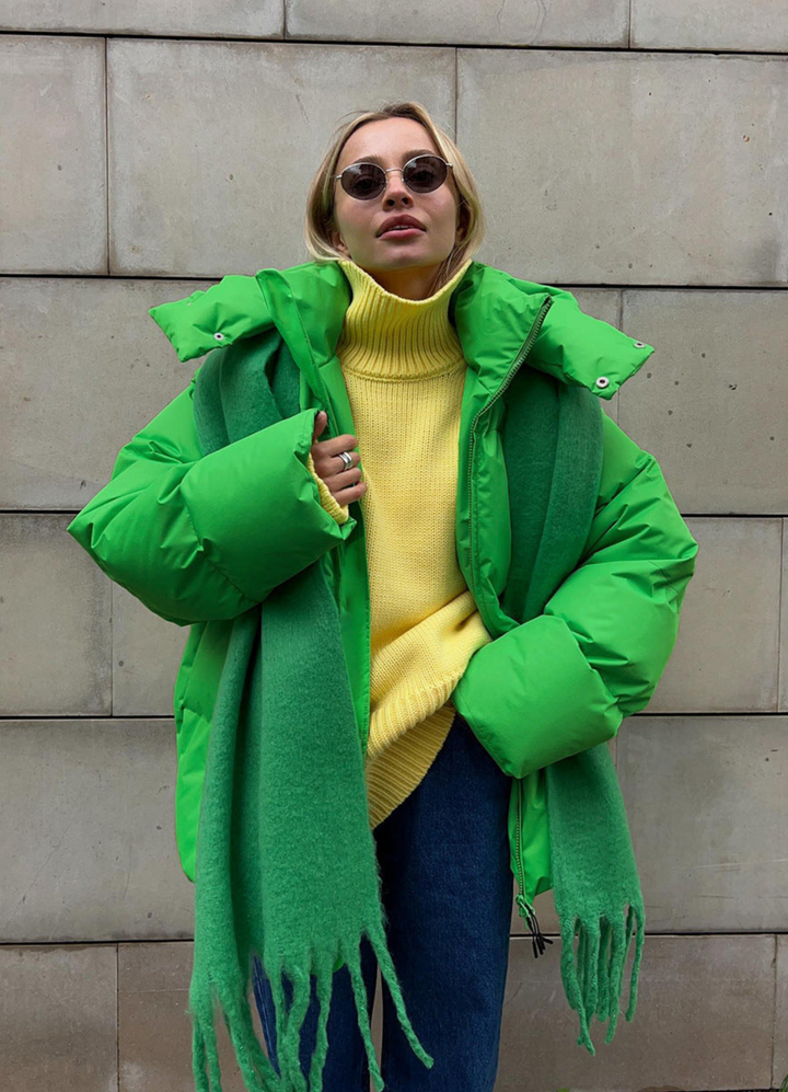 Diana | Damen Puffer Daunenmantel | Winter