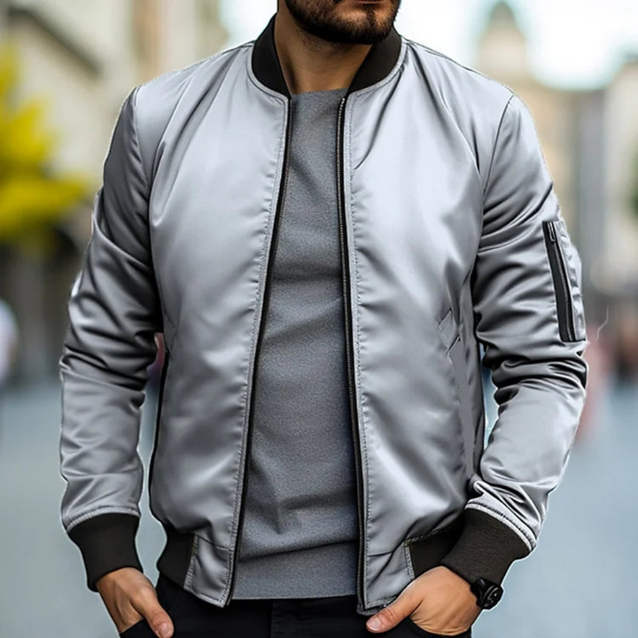 Manfred | Herren Stilvoll Bomberjacke | Bequem