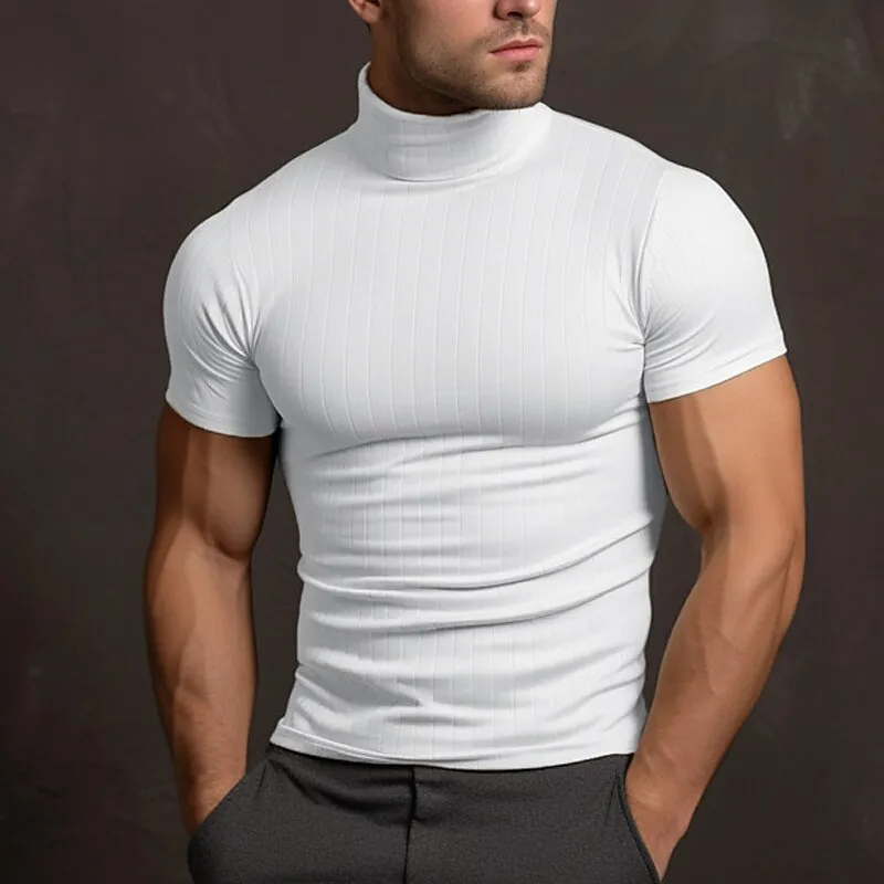 Quade | Schlichtes Rollkragen-Shirt für Herren | Elegant