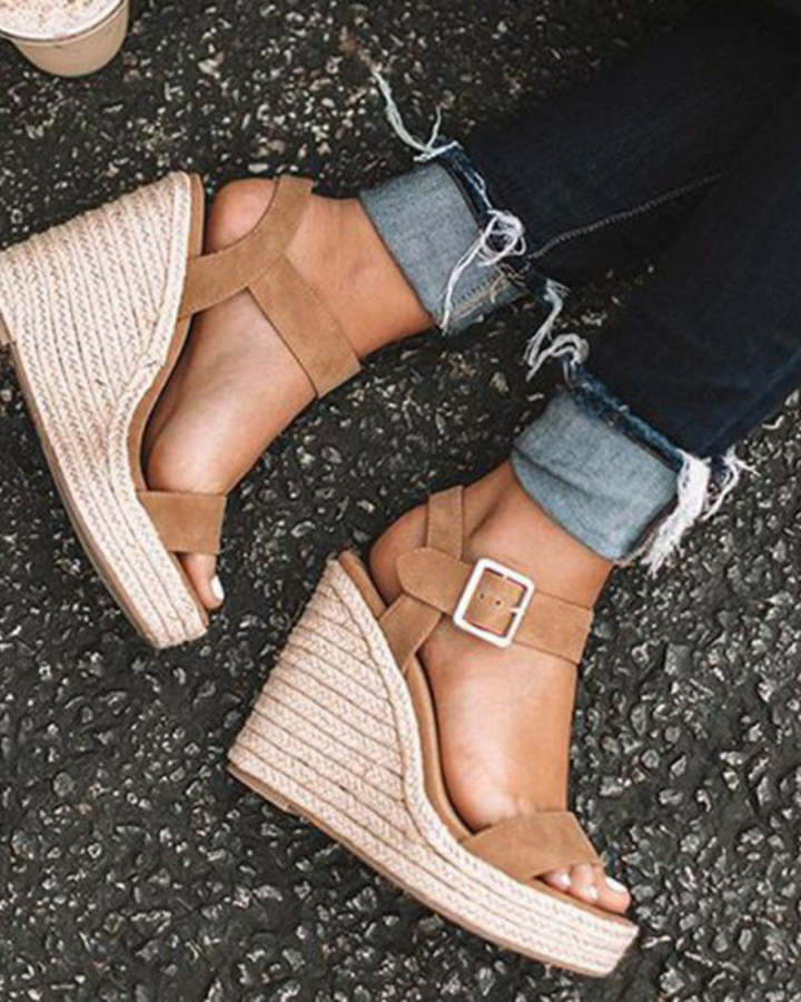 Felisa | Elegante Keilsandalen für Damen | Sandale