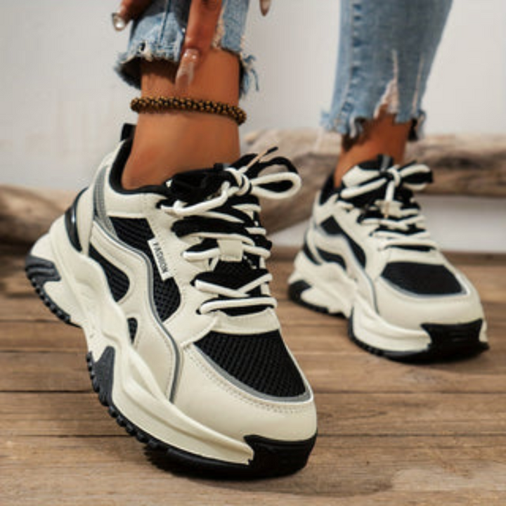 Romy | Damen Sneakers Mit Hohem Absatz | Stilvoll