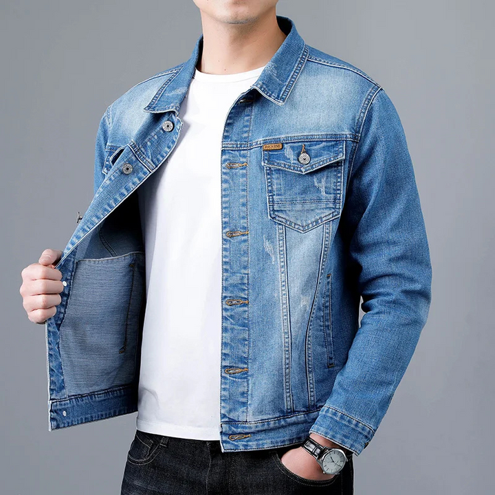 Willy | Vintage inspirierte Jeansjacke für Herren | Jeans