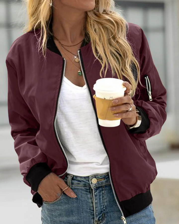 Stacey | Trendige Bomberjacke für Damen | Bomber