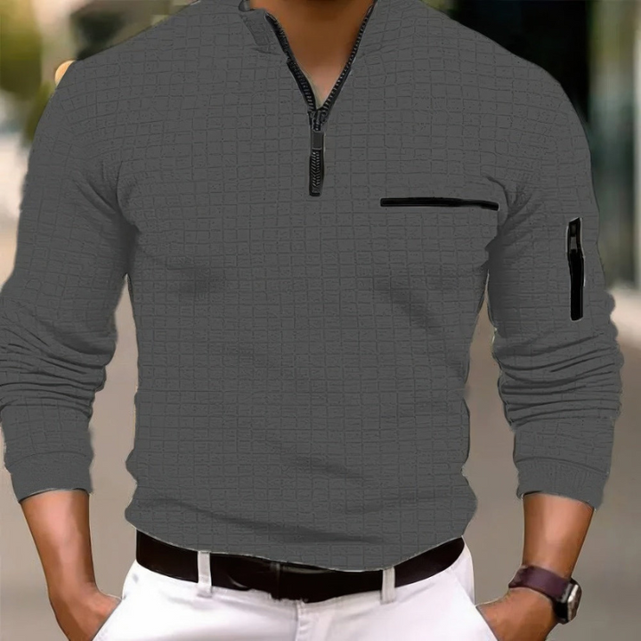 Renzo | Casual Poloshirt für Herren | Lange