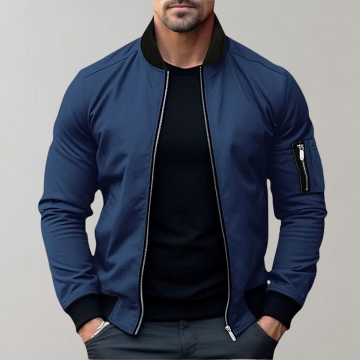 Max | Stylische Bomberjacke Für Herren | Übergänge