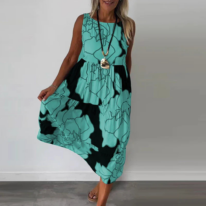 Yasmina | Leichtes Maxikleid Für Damen | Maxi