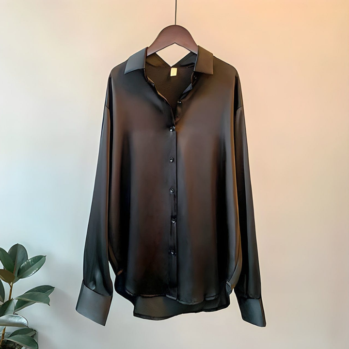 Adele | Damen Langarm Bluse | Elegant