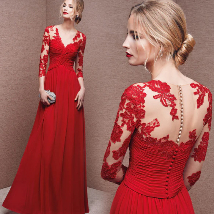 Dilara | Elegantes Abendkleid Für Damen | Maxi