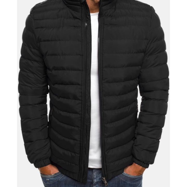 Addaleim | Herren Reißverschluss Daunen Jacke | Warme