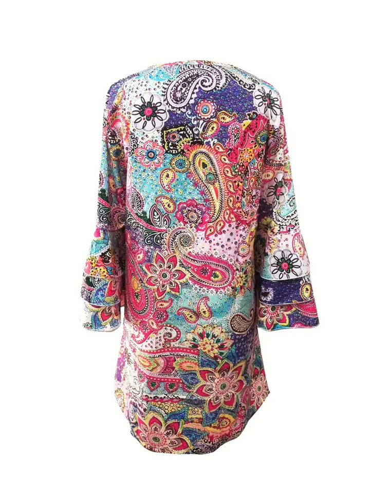Theresita | Stilvolles Musterkleid Für Damen | Modern