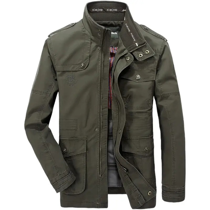 Karlmann | Stilvolle Militärjacke Für Herren | Raffiniert