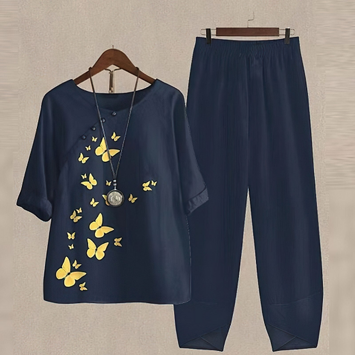 Amelien | Gemustertes Damen-Set für Damen | Modern