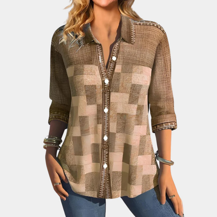 Zephina | Afslappetes Shirt Für Damen | Modern