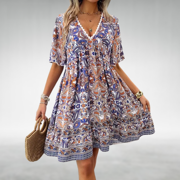 Giulia | Sommerkleid Für Damen | Fließend