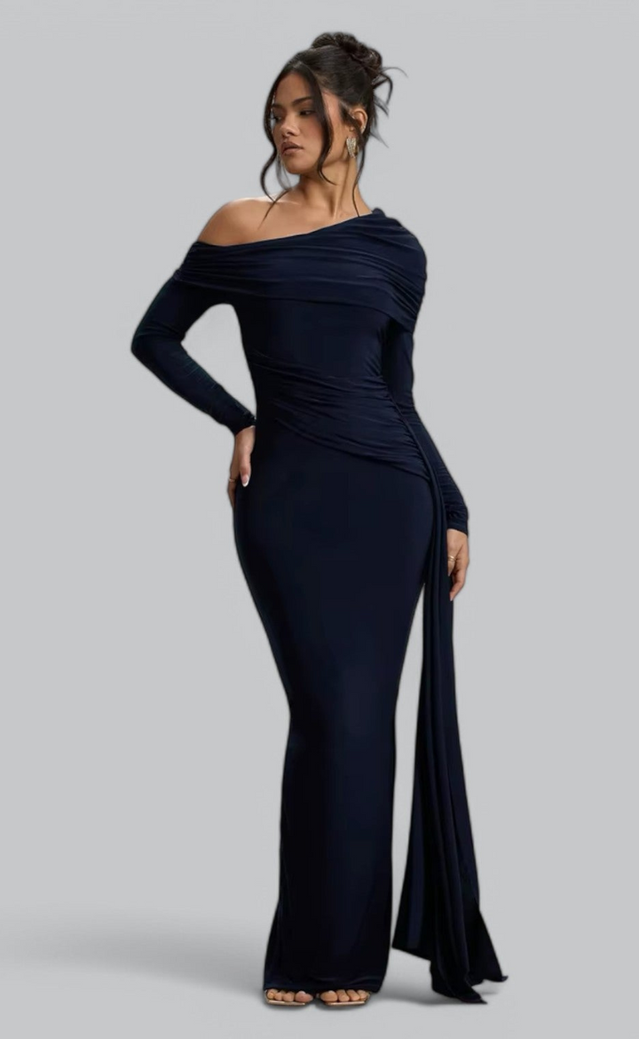 Angelita | Off-Shoulder-Maxikleid für Damen | Lange