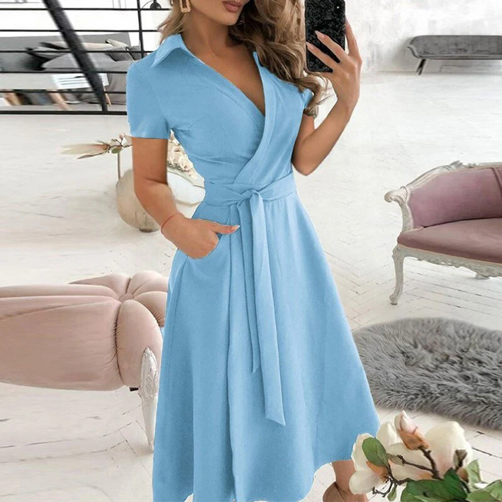 Valentia | Midi-Kleid Für Damen | Stilvoll