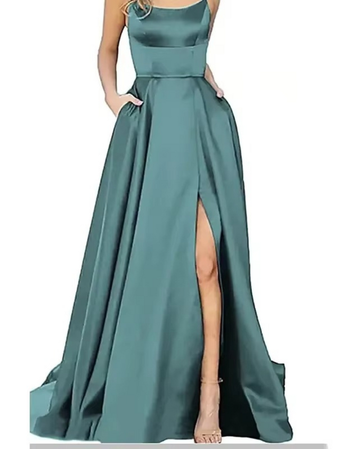 Zélie | Fließendes Maxikleid Für Damen | Elegant