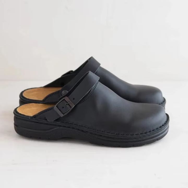 Willis | Herren Komfort Clogs | Rutschfeste Sohle