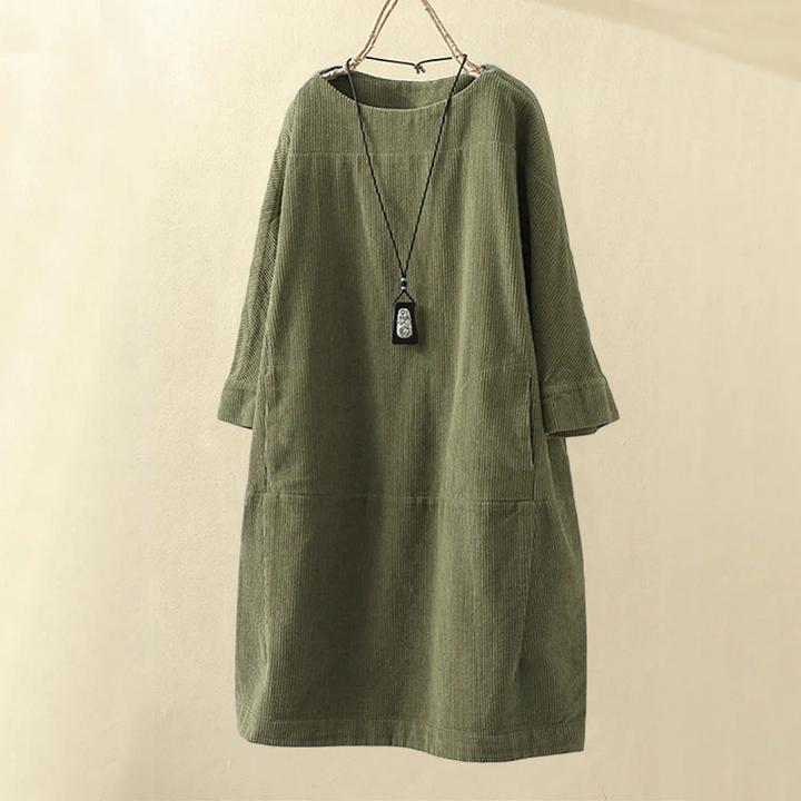 Melanie | Damen Lockeres Kleid | Midi